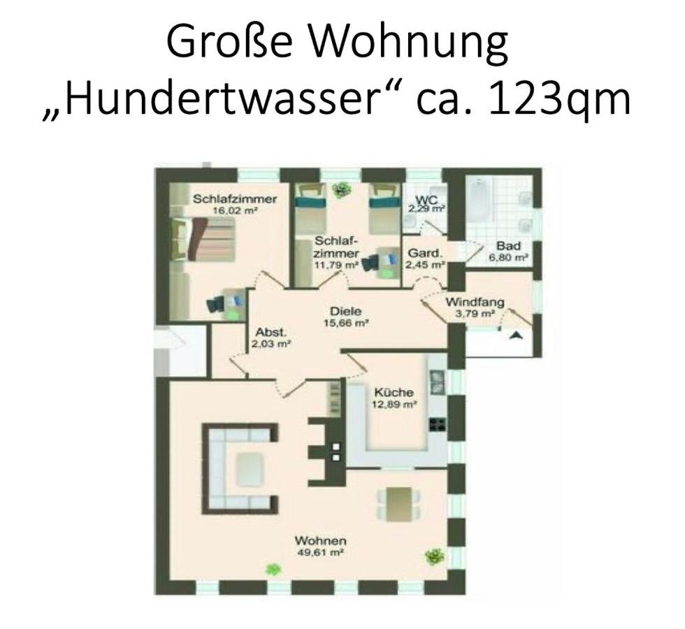 Grosse Ferienwohnung Hundertwasser Am Dreisessel In Altreichenau Neureichenau Exterior photo